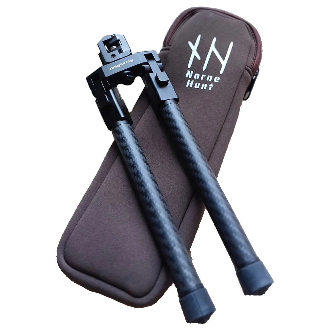 NorneHunt Bipod & Pouch & Std Picatinny Adapter